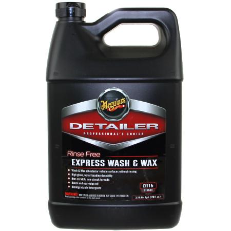 guys to microfiber wash how chemical 128 D115 oz Express Wax Meguiar's Free Wash  Rinse  &