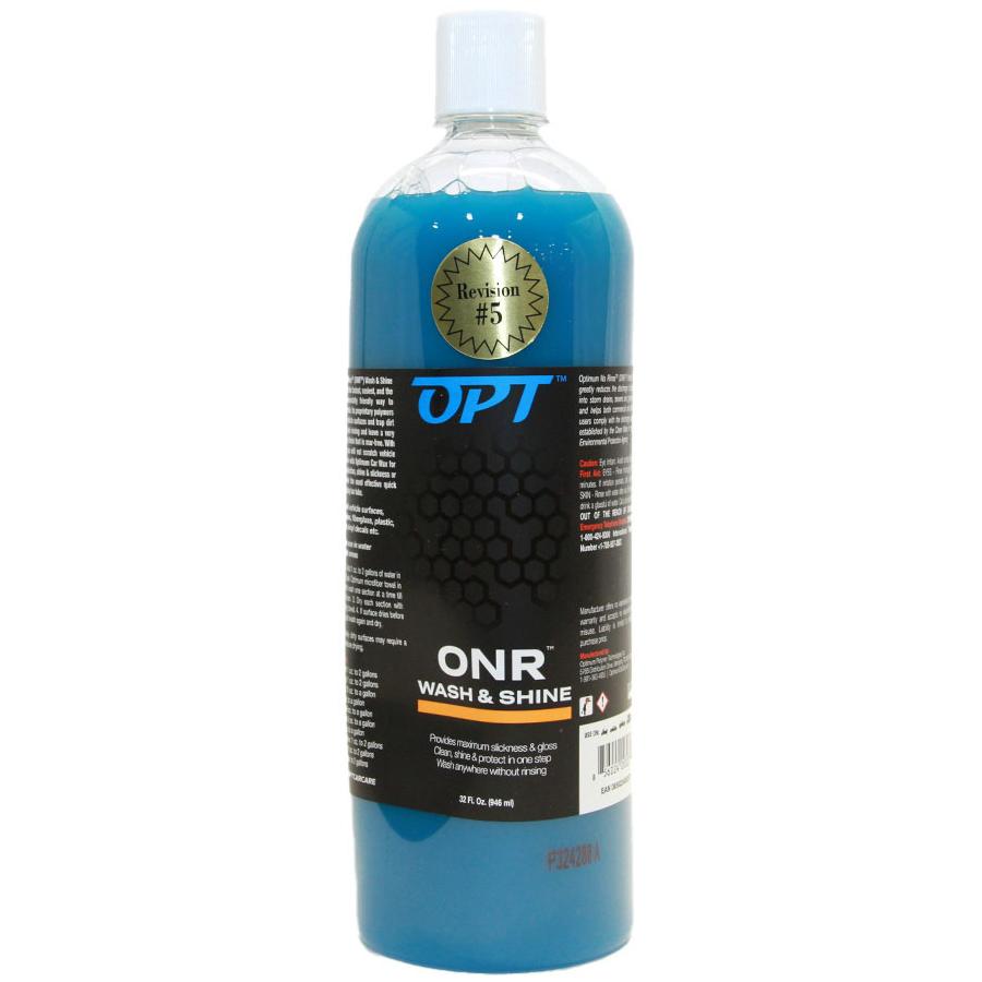 Optimum ONR No Rinse Wash & Shine 128oz – Auto-Brite