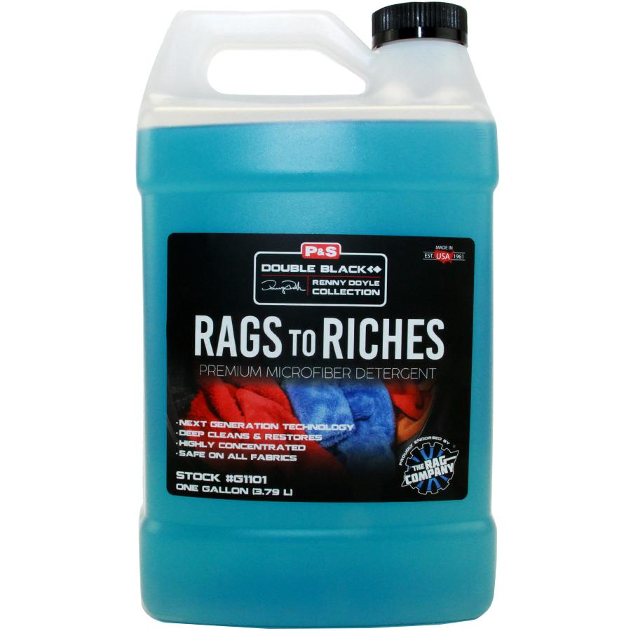 P&S Rags to Riches Premium Microfiber Detergent - 128 oz