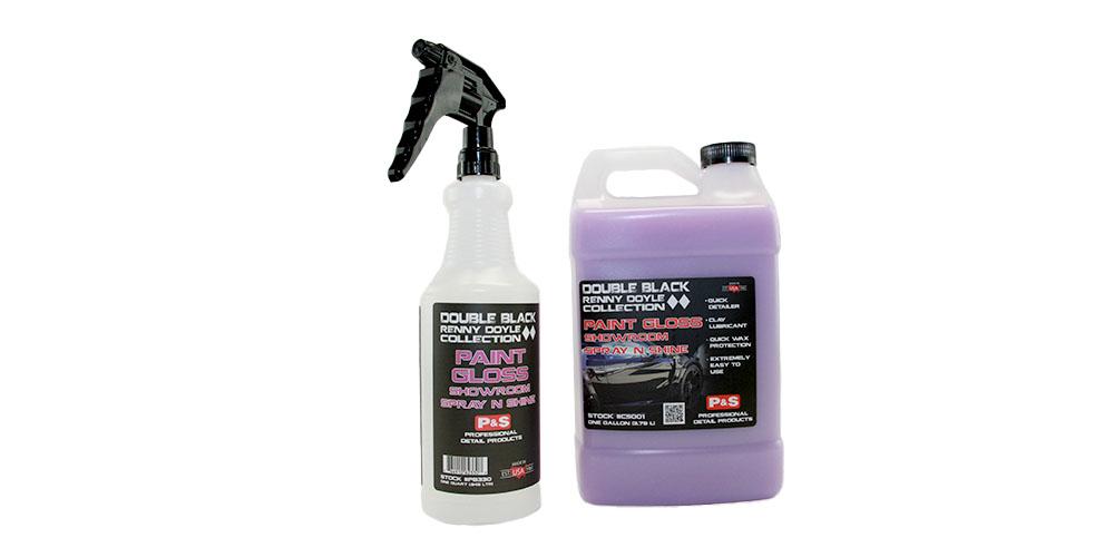 P&S Paint Gloss Showroom Detail Spray N Shine Gallon and 32oz KIT -  Detailer Wax