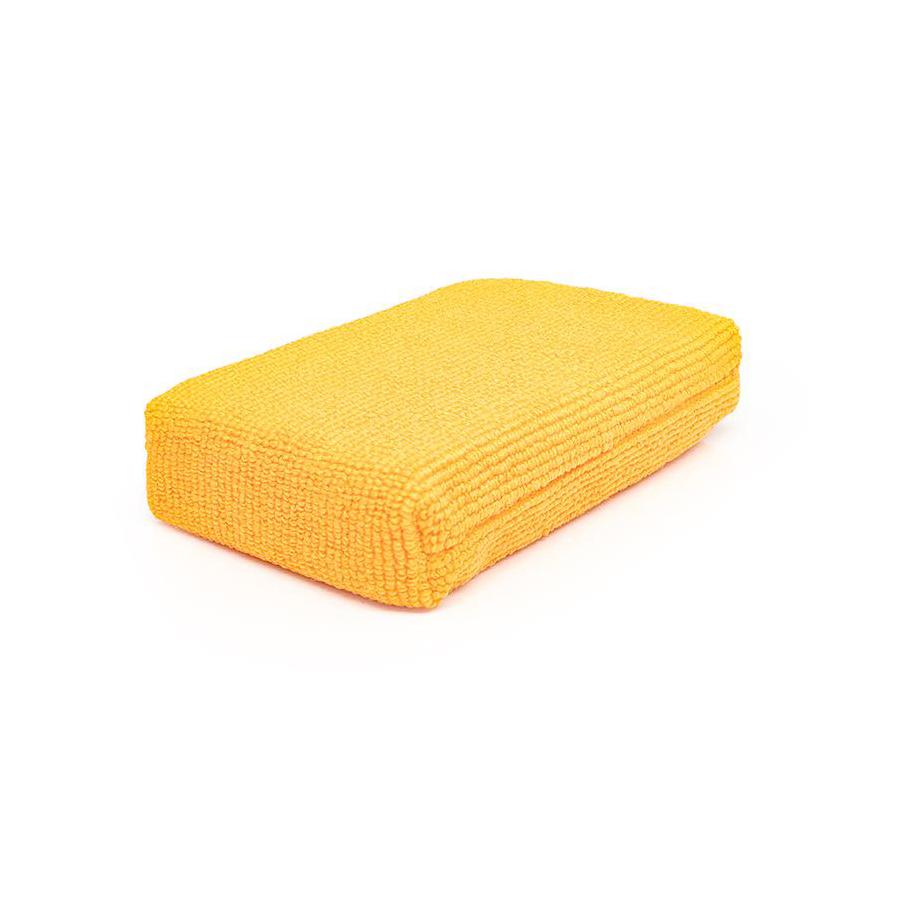 The Rag Company Round Wax Applicator Sponge with Finger Pocket