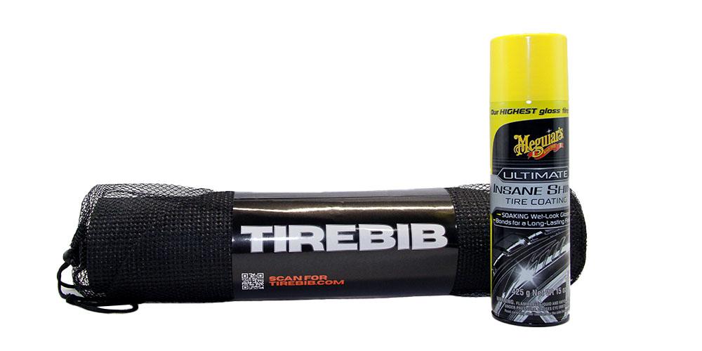 Meguiar's Ultimate Insane Shine Tire Coating and TireBib